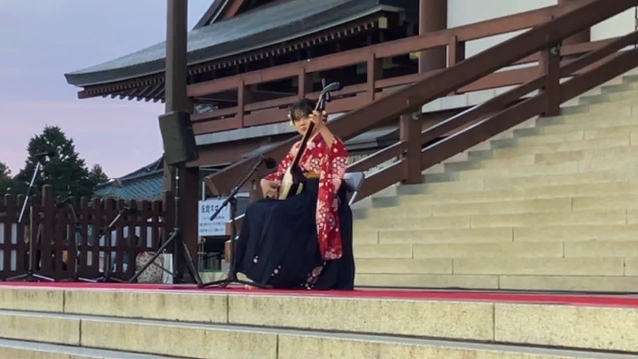 2025 成田弦まつり | 津軽三味線 | Shamisen | 津軽じょんがら節 | 成田山新勝寺での演奏